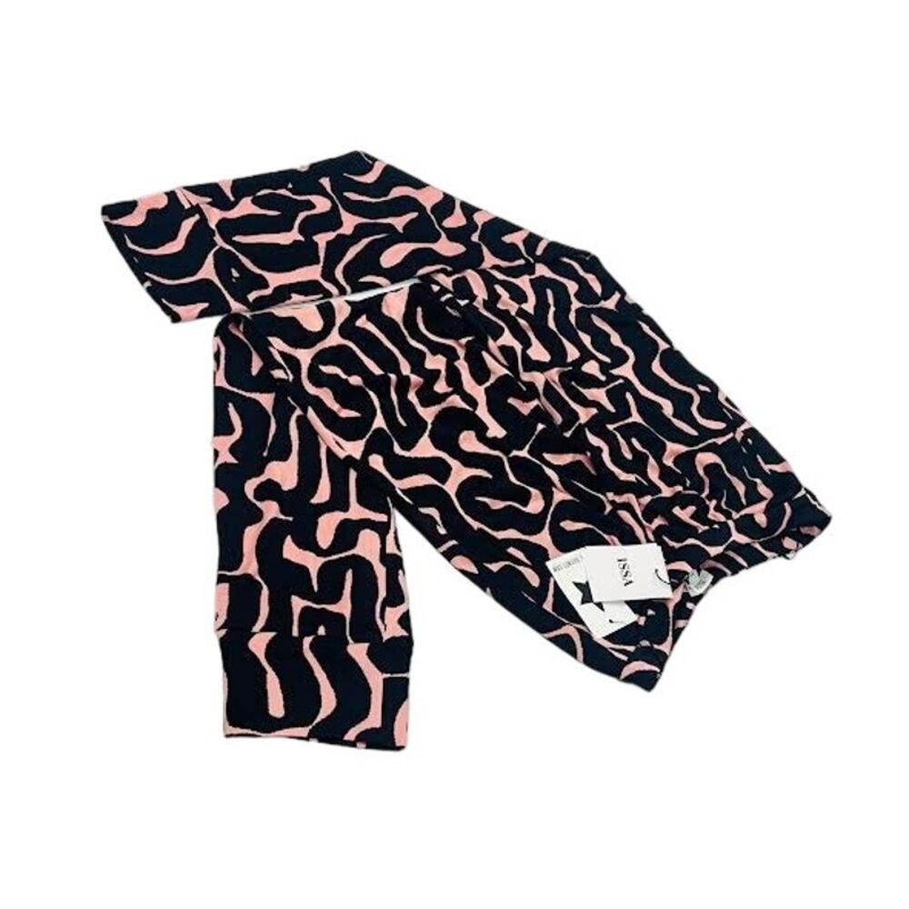 NWT! ISSA Women's Viscose‎ jersey PT604 SHERBET DIP PANT UK12/US8